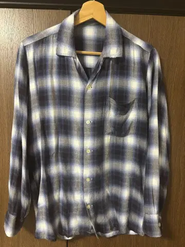 60s TOWN CRAFT 레이온 셔츠 옴브레 50s