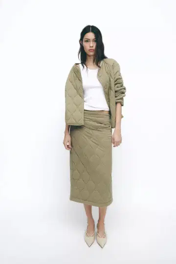 ZARA 퍼프 자켓 S