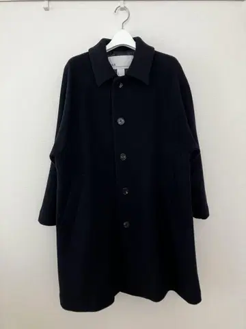 TICCA 울 스텐카라 코트 네이비
