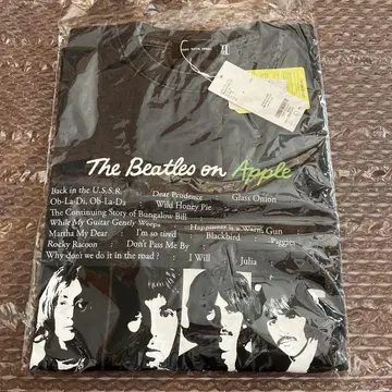 GOOD ROCK SPEED 비틀즈 티셔츠 블랙