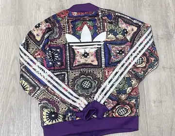 아디다스 트랙 자켓 올 패턴 아디다스 XS