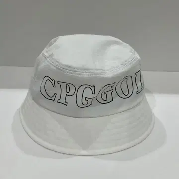 새상품 CPG 화이트 버킷 햇 골프
