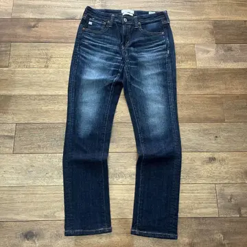썸씽 테이퍼드 핏 스트레치 데님 일본제 사이즈 28 새상품급