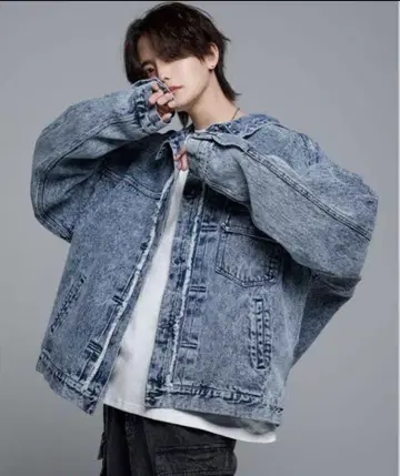 ADRER 빈티지 오버 데님 자켓