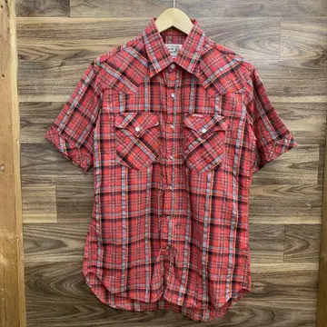 중고 HYSTERIC GLAMOUR 웨스턴 셔츠 반팔