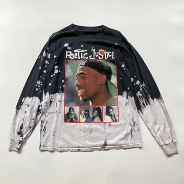 USED Poetic Justice 2pac L/S T-SHIRTS