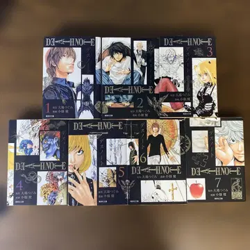 DEATH NOTE / 데스노트 1~7 전권 세트 문고
