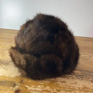 빈티지 퍼 러시안 플라이트 캡