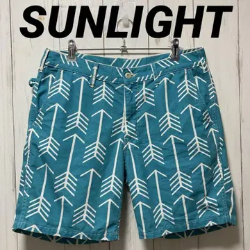 SUNLIGHT 선라이트 하프 팬츠 42TALON 터콰이즈 올 패턴