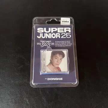 SUPER JUNIOR 25 SMINI 동해 본체만