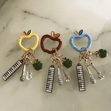 청사과 키링 3개 세트
