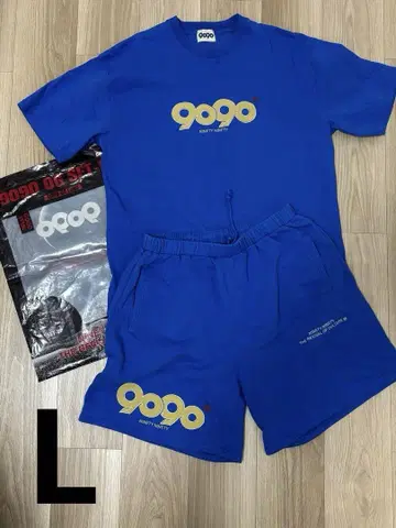 9090 OG 티 셋업 팩 셋업 L