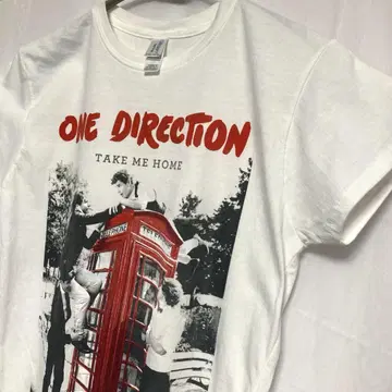 1D 원디렉션 화이트 T셔츠 M