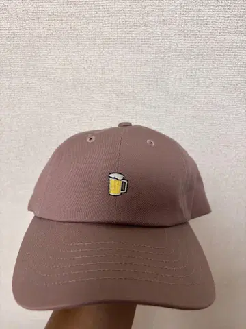 nonbee 캡 살몬 핑크