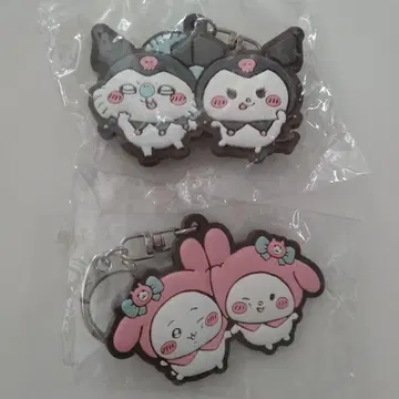 치이카와 산리오 캐릭터 가챠 러버 키링