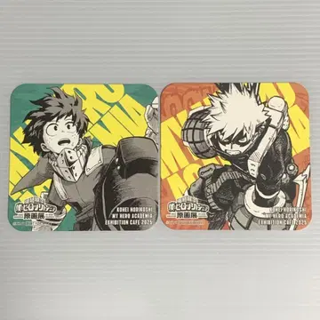 히로아카전 카페 코스터 데쿠 & 캇짱