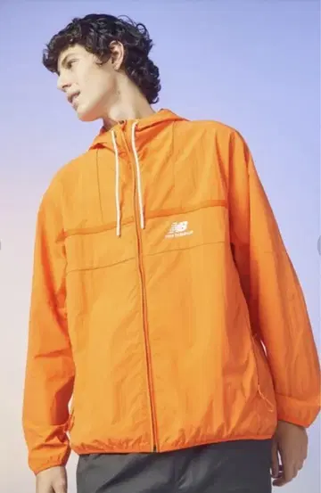 New Balance 바람막이 자켓 앰플리파이드 윈드 브레이커