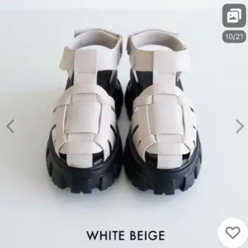 I NEED MORE SHOSE 볼륨 밑창 구르카 샌들 24cm