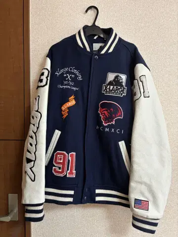XLARGE 남성용 XL 바시티 자켓