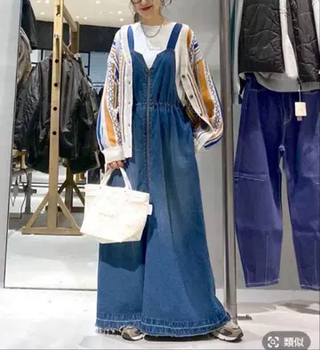 니코앤드 데님 스커트