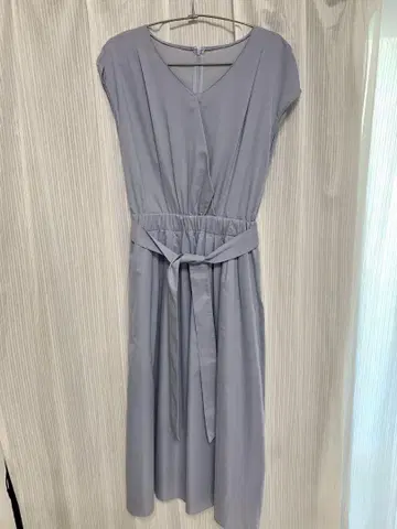 UNITED ARROWS 프렌치 슬리브 롱 원피스