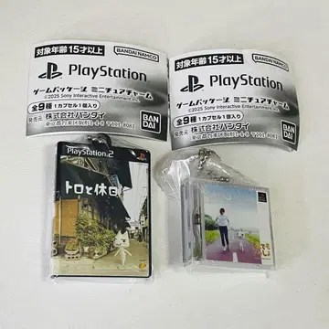 PlayStation 게임 패키지 미니어처 참 토로와 휴일