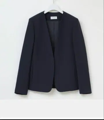 PLST 트리아세테이트 블렌드 칼라리스 자켓 S 네이비