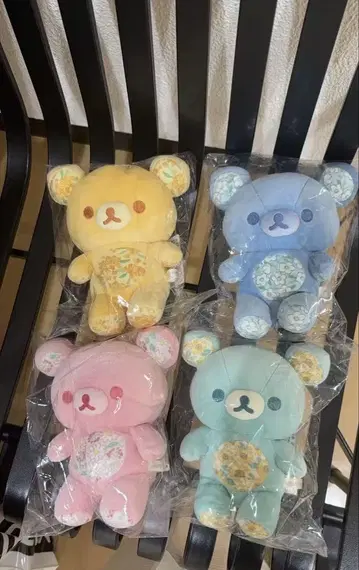 미개봉 새상품 당신을 생각하는 포근 봉제 인형 (S) 4세트