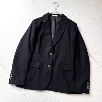 유니클로 JW ANDERSON 싱글 브레스 자켓 M 네이비