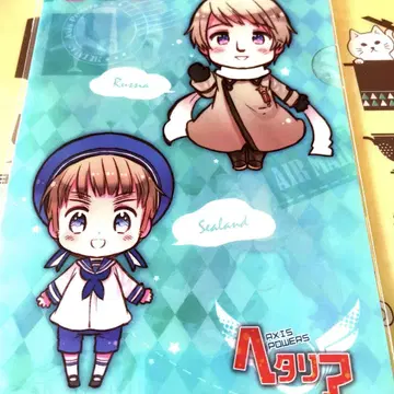 헤타리아 AxisPowers 미니 클리어 파일 컬렉션