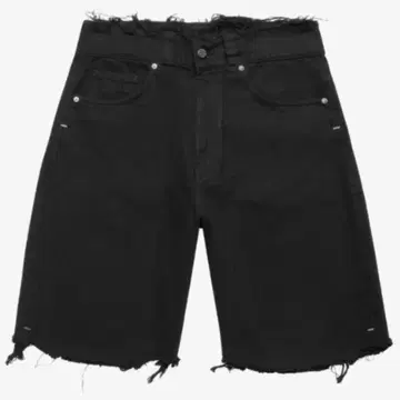 새상품 ASKYURSELF FRAYED BAGGY DENIM SHORTS