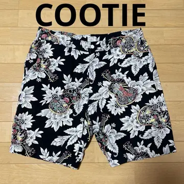 레어 COOTIE 아로하 팬츠 숏팬츠 L 올 패턴 일본제