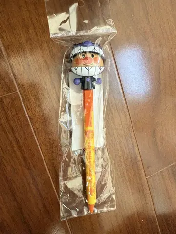 호빵맨 뮤지엄 한정판 호빵맨 세균맨 볼펜