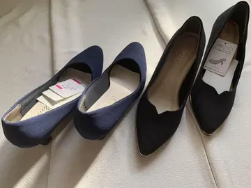 두 켤레 슬림 레그 하이힐, 새상품, M 사이즈,