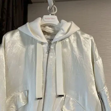 루니 2웨이 새틴 블루종