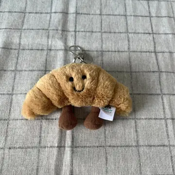 크루아상 모양 키링