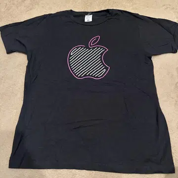 Apple 로고 T셔츠 블랙