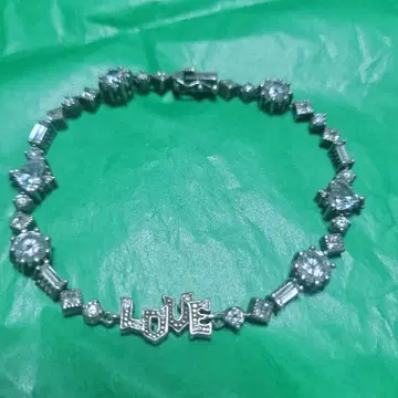 LOVE&HATE 팔찌 실버