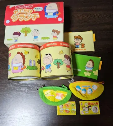 아따맘마 애니메이션 캐릭터 묶음 판매 빈 캔 지갑 코인 케이스