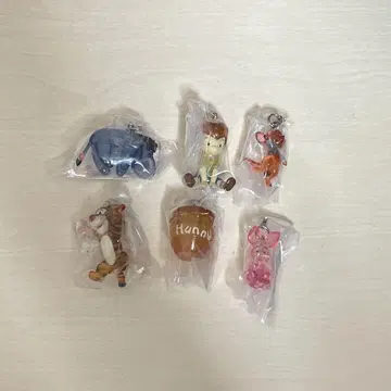 Winnie the Pooh 메지루시 액세서리 푸우 가챠가챠