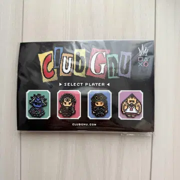 KING GNU 팬클럽 CLUB GNU 회원 한정판 핀 배지 미개봉품