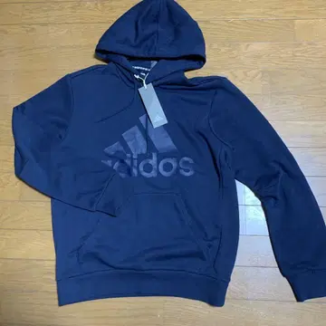 새상품 정품 adidas 후드티 네이비