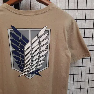 attack on titan 진격의 거인 조사병단 프린트 반팔 T셔츠