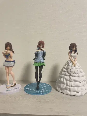 5등분의 신부 미쿠 피규어 각 3종 1번 복권 ~축복의 문장~