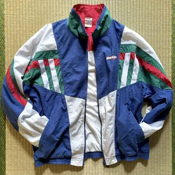 80s 올드 PUMA 푸마 만국기 택 트랙 자켓 스포츠