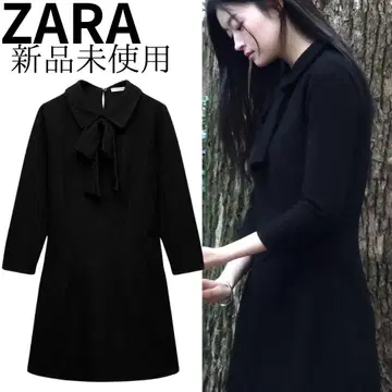 ZARA 부클레 리본 원피스 S