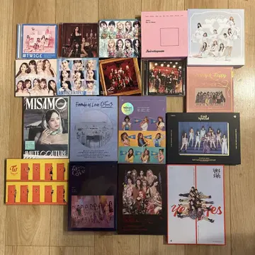 TWICE MISAMO 앨범 컬렉션 18장 세트