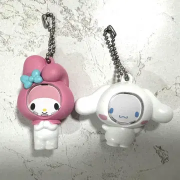 시나몬 & 마이멜로디 사진 프레임 마스코트
