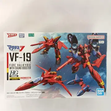 1/100 HG VF-19 파이어 발키리 사운드 부스터 장비