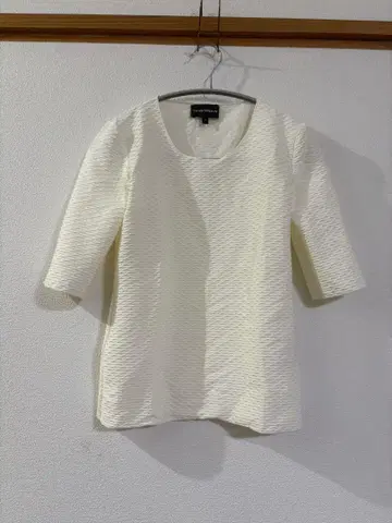 EMPORIO ARMANI 엠포리오 아르마니 오부 소매 티셔츠